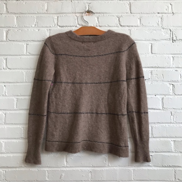 CREAM taupe brown light knit sweater - Picture 3 of 3